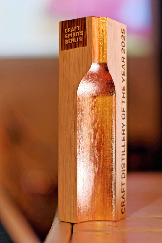 Eine hohe Auszeichnung: Craft Distillery of the Year.