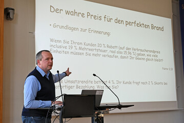 Dr. Dirk Hofmann beim Weinsberger Brennertreffen 2025