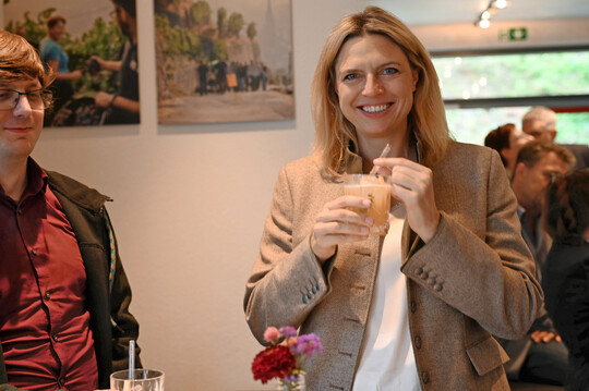 Sarah Schweizer hatte sich im Vorfeld fr das Projekt stark gemacht