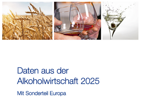 Ausschnitt des Titelblattes Daten aus der Alkoholwirtschaft 2025