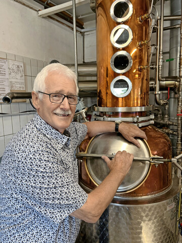 Josef Schtzl  ein erfolgreicher Brenner aus Leidenschaft.