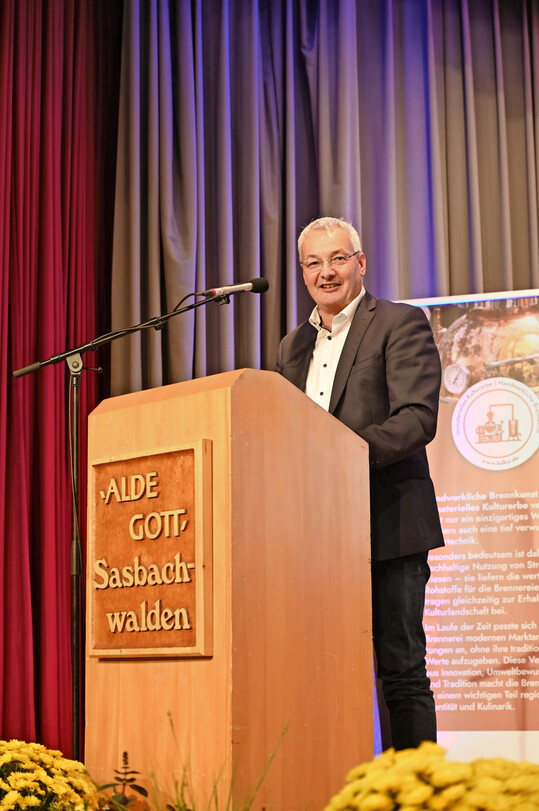Michael Falk stellte sich bei der Mitgliederversammlung als neuer Geschftsfhrer von Badens Brennern vor.