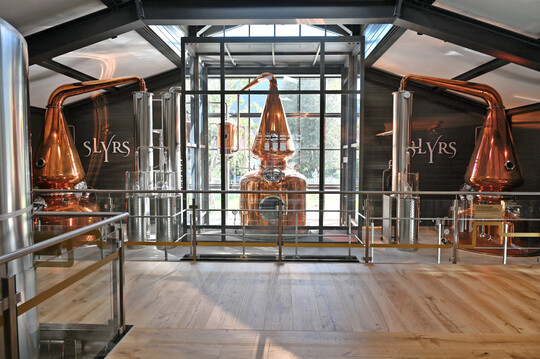 Die neue Brennerei von Slyrs.