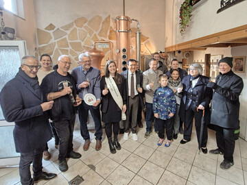 Hochrangige Ehrengste besuchten Beckstein brennt, darunter Peter Hauk, Baden-Wrttembergs Landwirtschaftsminister und Dr. Wolfgang Reinhart, stellvertretender Prsident des Landtags.