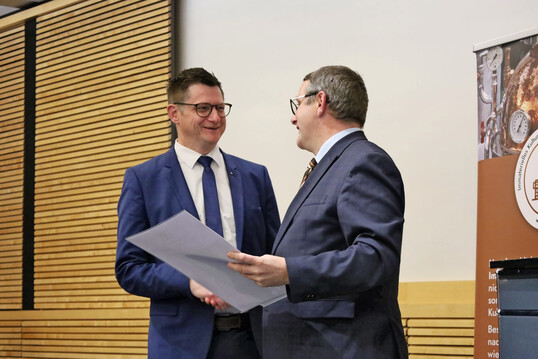 Mathias Gerstner war der Jahrgangsbeste - mit der Note 1,3.