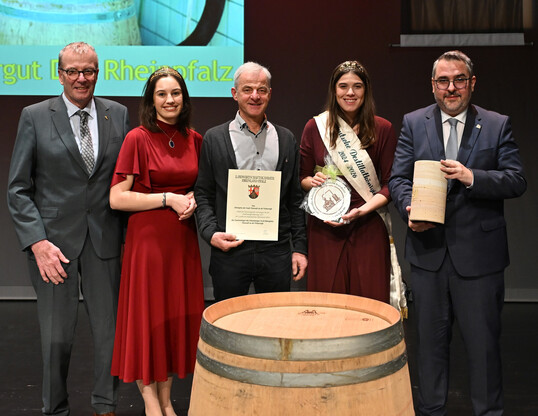 Ehrenpreis für das Staatsweingut mit Johannitergut DLR Rheinpfalz.