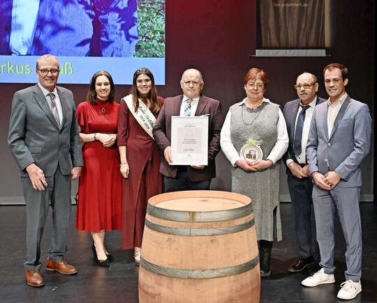 Ehrenpreis für die Brennerei Haussbrand.