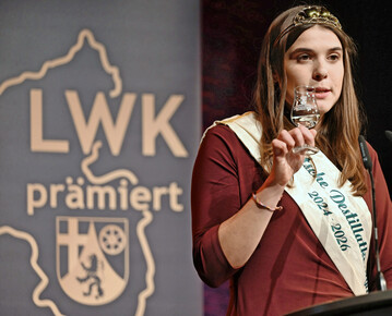 Die Deutsche Destillatkönigin Anna Steinmann.