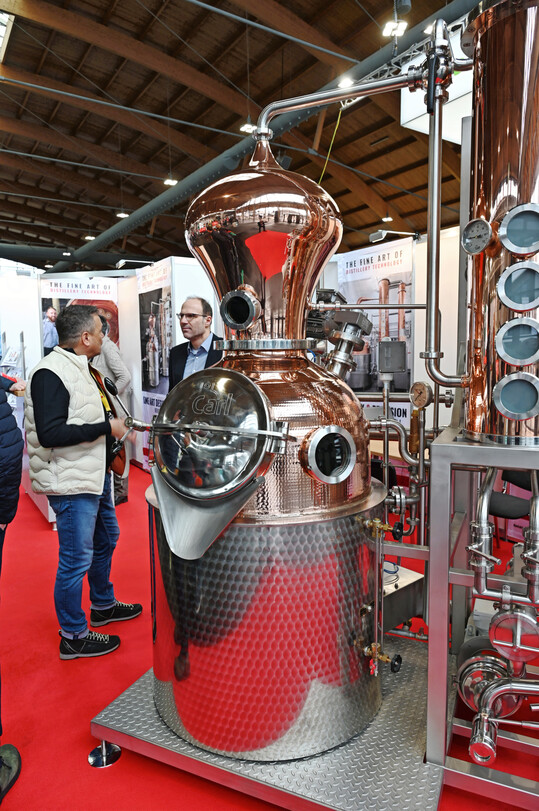 Hochwertige Brennanlage der Firma Carl