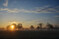 Sonnenaufgang �ber der Streuobstwiese.