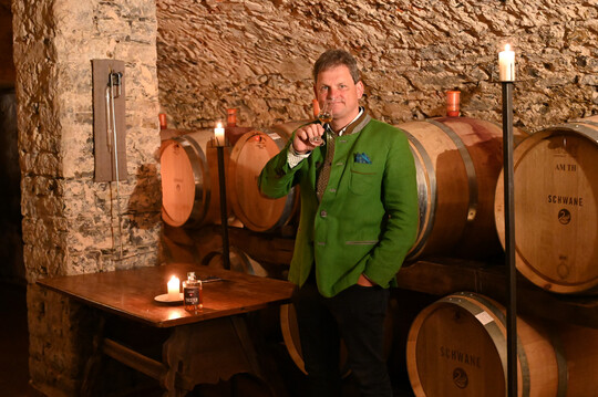 Ralph Dker, Chef der Brennerei Schwane
