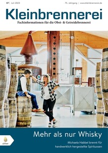 Cover Kleinbrennerei 07/2023