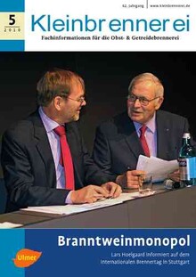 Cover Kleinbrennerei 05/2010