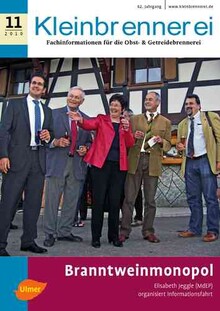 Cover Kleinbrennerei 11/2010