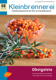 Cover Kleinbrennerei 08/2014