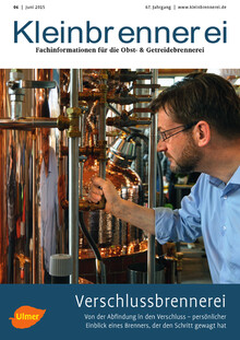Cover Kleinbrennerei 06/2015