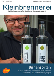 Cover Kleinbrennerei 08/2015
