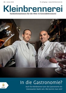 Cover Kleinbrennerei 01/2018