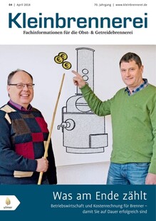 Cover Kleinbrennerei 04/2018
