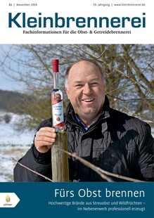 Cover Kleinbrennerei 11/2018
