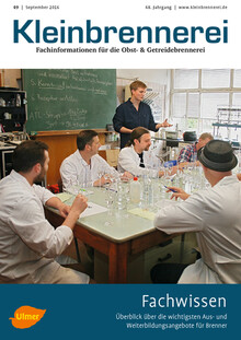 Cover Kleinbrennerei 09/2016