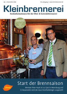 Cover Kleinbrennerei 11/2016