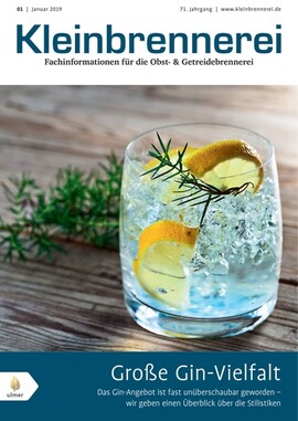 Cover Kleinbrennerei 01/2019