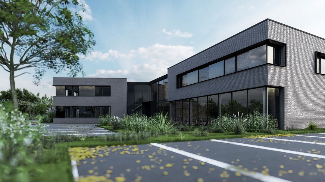 Der Neubau in Bekond nähert sich mit großen Schritten dem Architekturentwurf an.