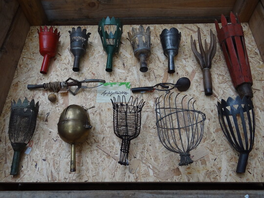 Erntehilfen frherer Jahrzehnte aus dem Museum in Illertissen