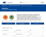 Screenshot der Online-Datenbank eAmbrosia