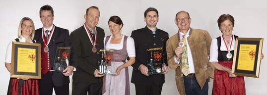   Angelika und Markus Spitaler, Anton und Claudia Nagiller, Lorenz und Anton Rossetti, Maria Pfandl