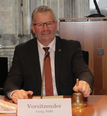 Alois Gerig wurde am 31. Januar 2018 einstimmig zum Vorsitzenden des Ausschusses fr Ernhrung und Landwirtschaft des Deutschen Bundestages wiedergewhlt.