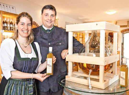 Margarete und Wilhelm Pohler
sind sichtbar stolz auf das erreichte Niveau.