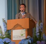 Der Direktor der LVWO, Dr. Dieter Blankenhorn, bei seinem Gastvortrag.