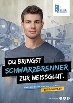 Nachwuchswerbung der anscheinend missverständlichen Art. Dieses Plakat sorgt aktuell für Unruhe unter den Brennern.