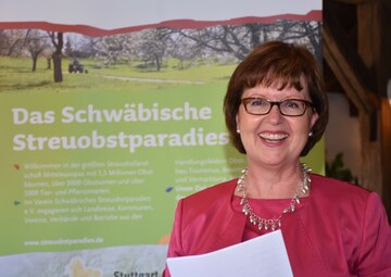 Grit Puchan, Ministerialdirektorin im Ministerium fr Lndlichen Raum und Verbraucherschutz, sprach auf dem Brennergipfel.