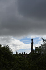 Glasgow Necropolis Denkmal für den Reformator John Knox