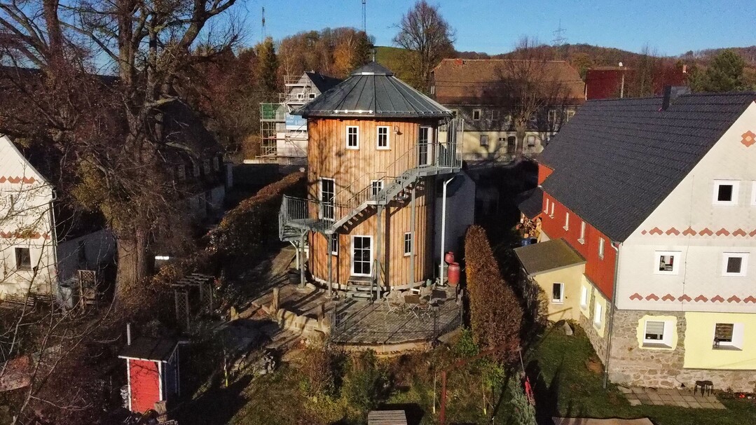 Der umgebaute Wasserturm