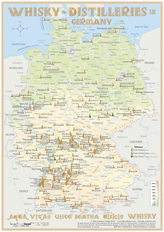 Zum Vergrern der Ansicht, bitte aufs Bild klicken. Dann sehen Sie die Brennereien und knnen ihre Namen lesen.